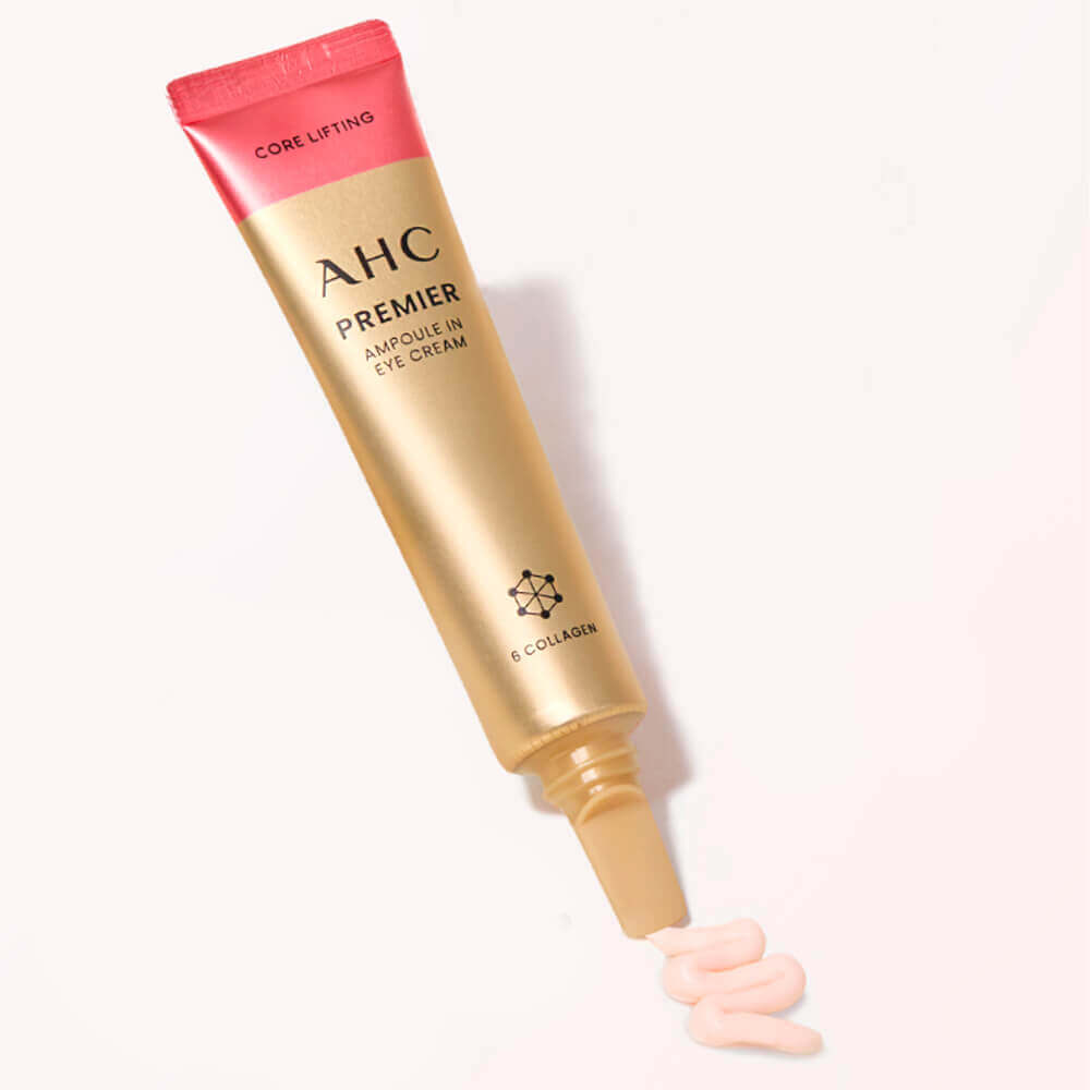 Питательный крем для век с коллагеном на основе розы AHC Premier Ampoule In Eye Cream 6 Collagen