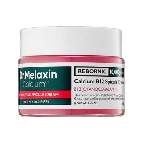 Крем для лица с биоспикулами и витамином B12 Dr.Melaxin Calcium Cyano Pink Spicule Cream