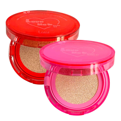 Кушон для лица с сияющим финишем IZEZE Love Me Cushion SPF50+ PA++++