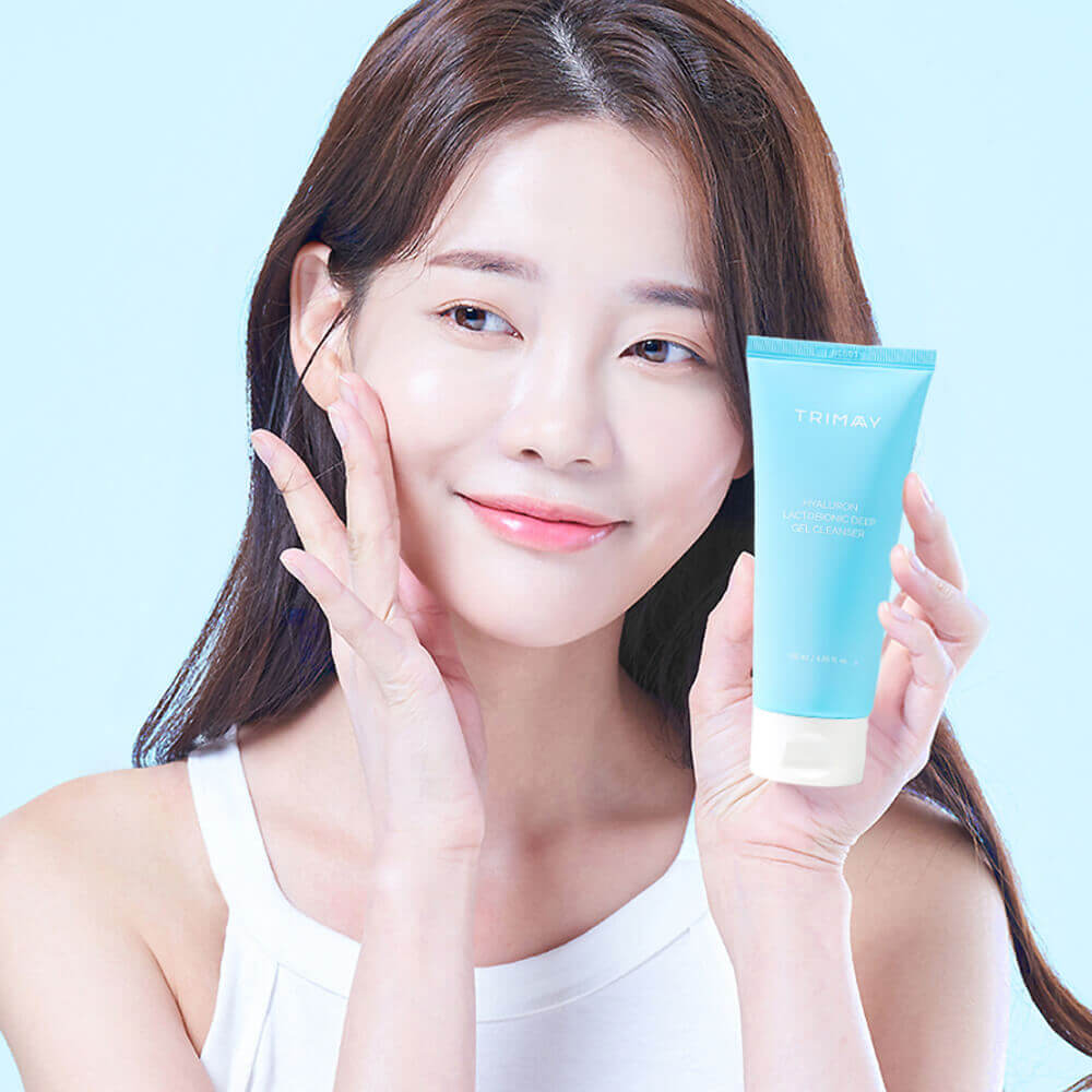 Увлажняющий гель для умывания с гиалуроновой кислотой Trimay Hyaluron Lactobionic Deep Gel Cleanser