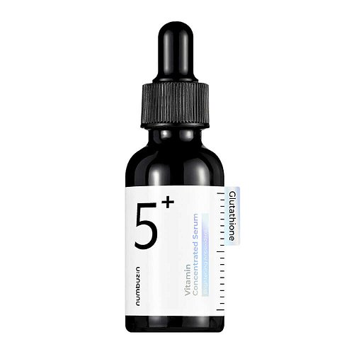 Осветляющая витаминная сыворотка с глутатионом numbuzin No.5 Vitamin Concentrated Serum