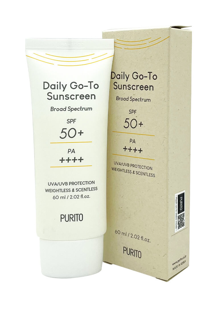 Солнцезащитный крем для чувствительной кожи Purito Daily Go-To Sunscreen SPF50+ PA++++
