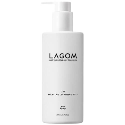 Мицеллярное молочко с овсом для очищения кожи Lagom Oat Micellar Cleansing Milk