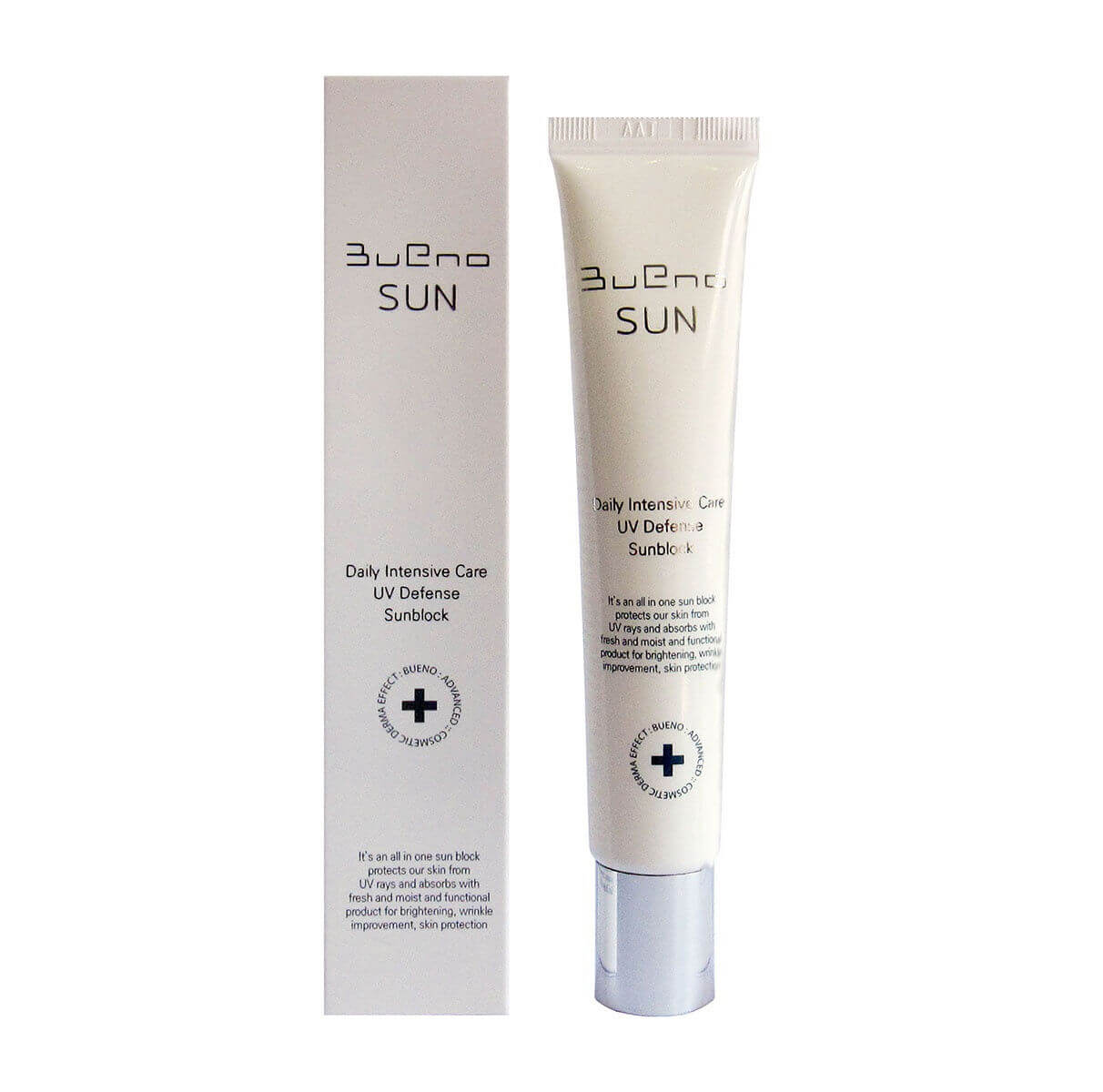 Солнцезащитный крем с мадекассосидом Bueno Daily Intensive Care UV Defense Sunblock SPF 50+ PA++++