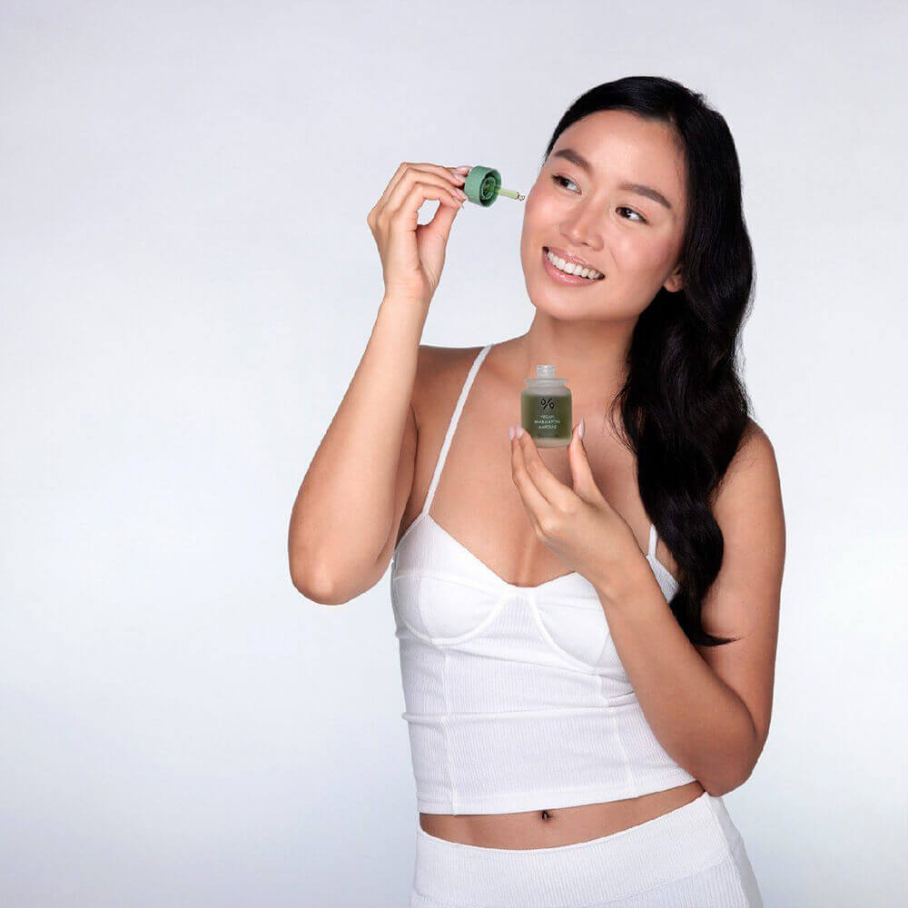 Себорегулирующая ампула с BHA и матчей Dr.Ceuracle Vegan BHA & Matcha Ampoule