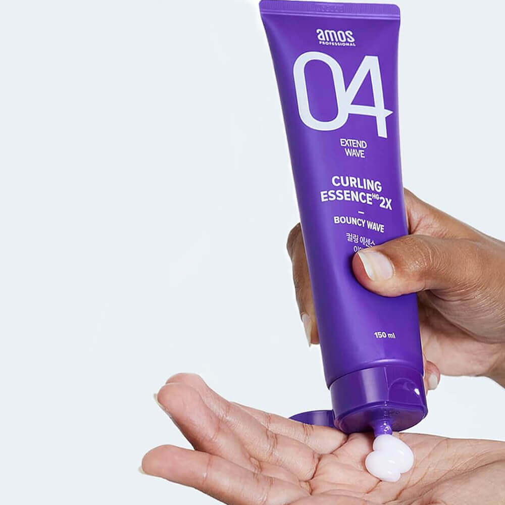 Кремовая эссенция для укладки кудрявых волос Amos Professional Curling Essence 2X