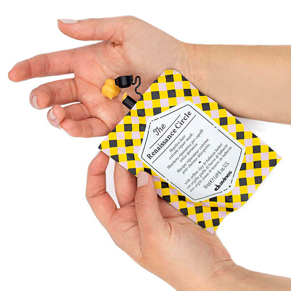 Восстанавливающая маска для повреждённых волос Davines The Renaissance Circle