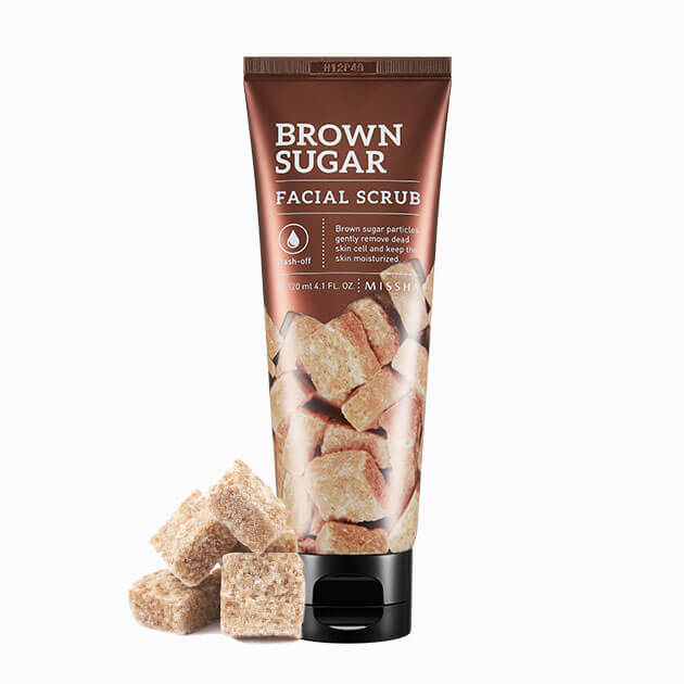 Маска-скраб для лица с коричневым сахаром Missha Brown Sugar Facial Scrub