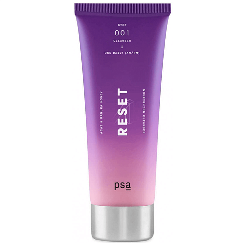 Очищающее средство для сияния кожи PSA Reset Acai & Manuka Honey Nourishing Cleanser