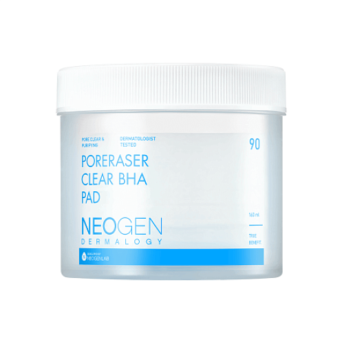 Пилинг-пэды для глубокого очищения пор Neogen Dermalogy Poreraser Clear BHA Pad