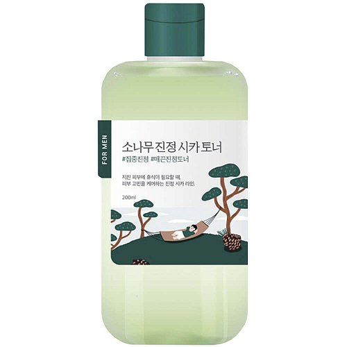 Тонер с экстрактами сосны и центеллы для мужчин Round Lab For Men Pine Calming Cica Toner