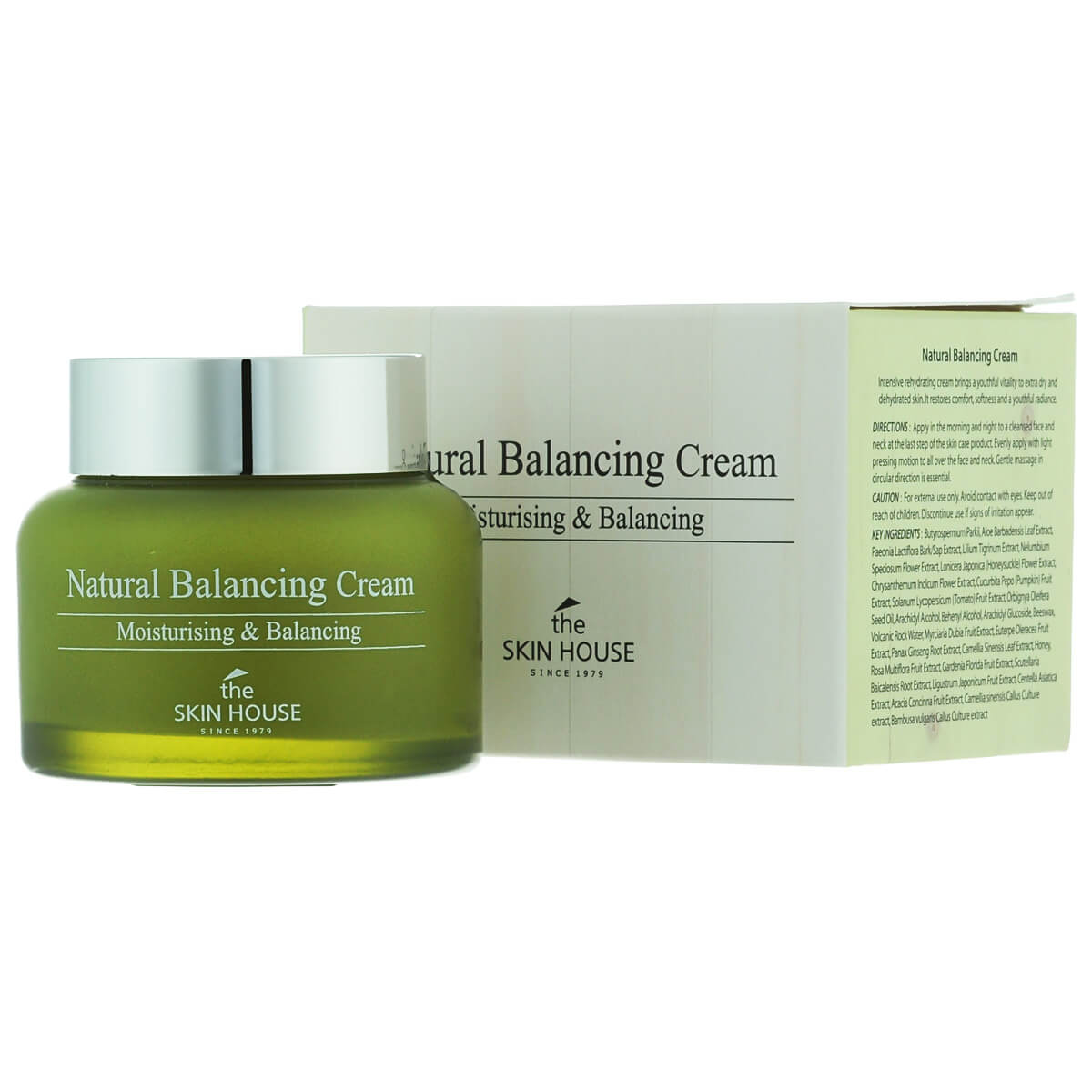 

Балансирующий крем для увлажнения кожи The Skin House Natural Balancing Cream