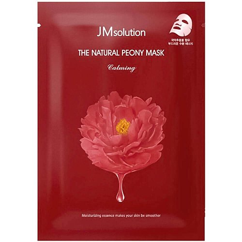 Успокаивающая тканевая маска с экстрактом пиона JMsolution The Natural Peony Mask Calming
