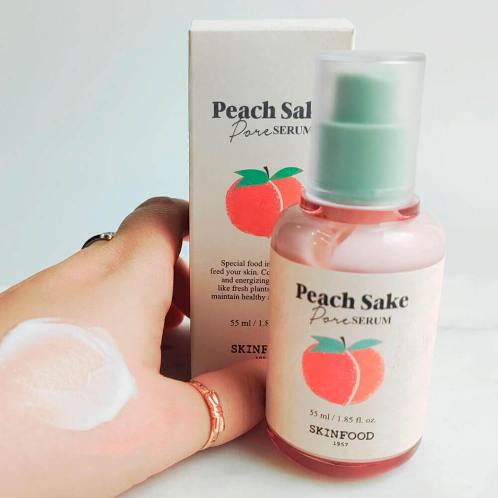 Персиковая сыворотка для сужения пор Skinfood Peach Sake Pore Serum