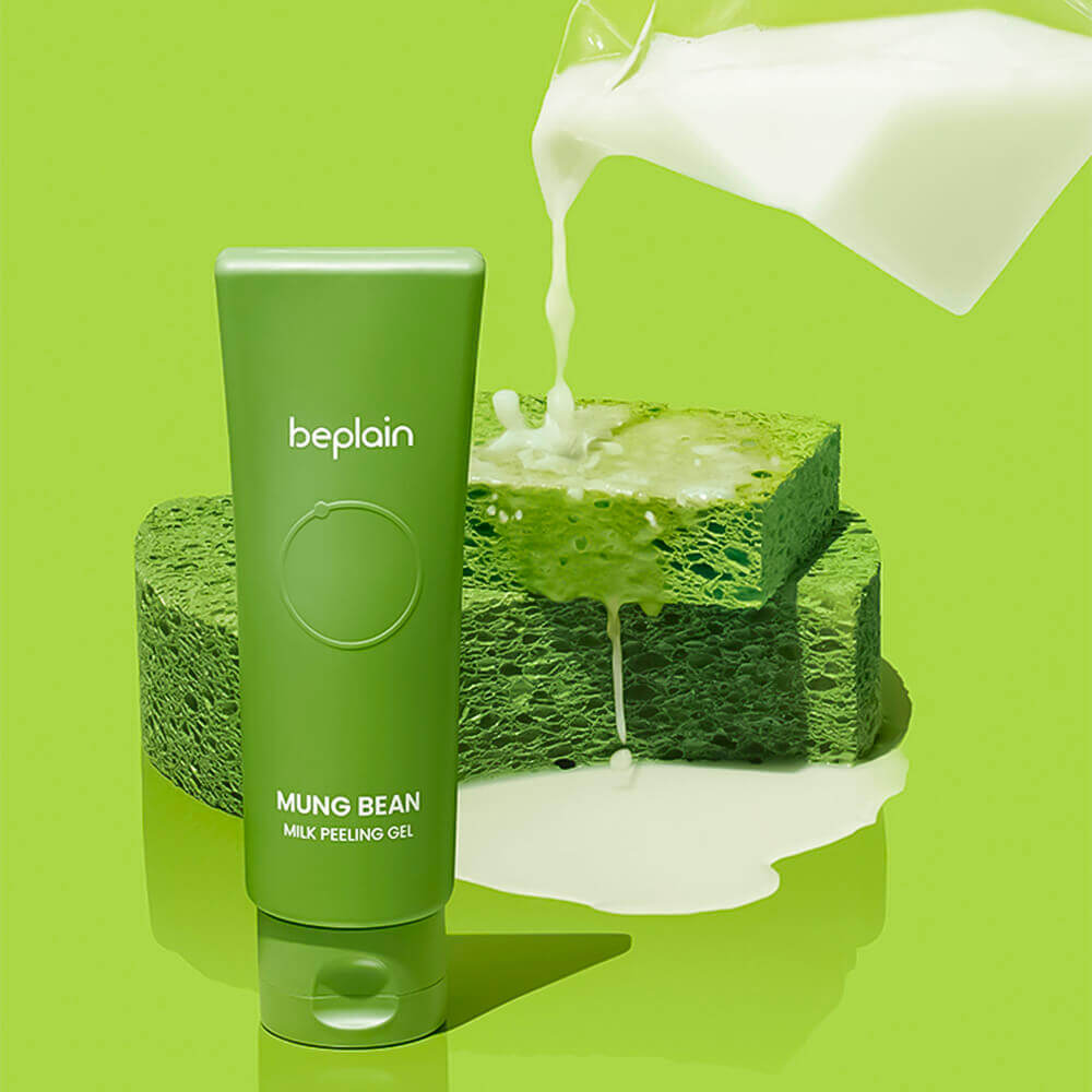 Молочный пилинг-скатка beplain Mung Bean Milk Peeling Gel 
