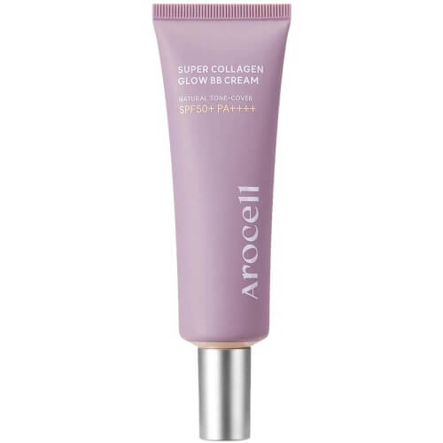 Коллагеновый BB-крем с ПДРН и пептидами Arocell Super Collagen Glow BB Cream SPF50+ PA++++