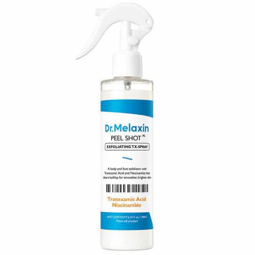 Пилинг-спрей для тела с транексамовой кислотой Dr.Melaxin Peel Shot Exfoliating TX-Spray