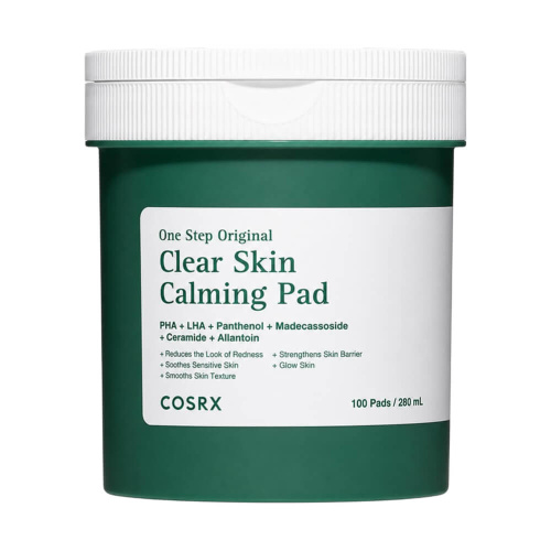 Успокаивающие пэды для чувствительной кожи COSRX One Step Original Clear Skin Calming Pad