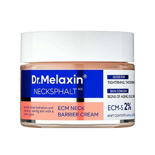 Укрепляющий питательный крем для шеи Dr.Melaxin Necksphalt ECM Neck Barrier Cream