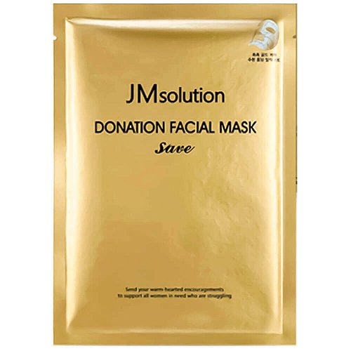 Укрепляющая тканевая маска с пептидами JMsolution Donation Facial Mask Save
