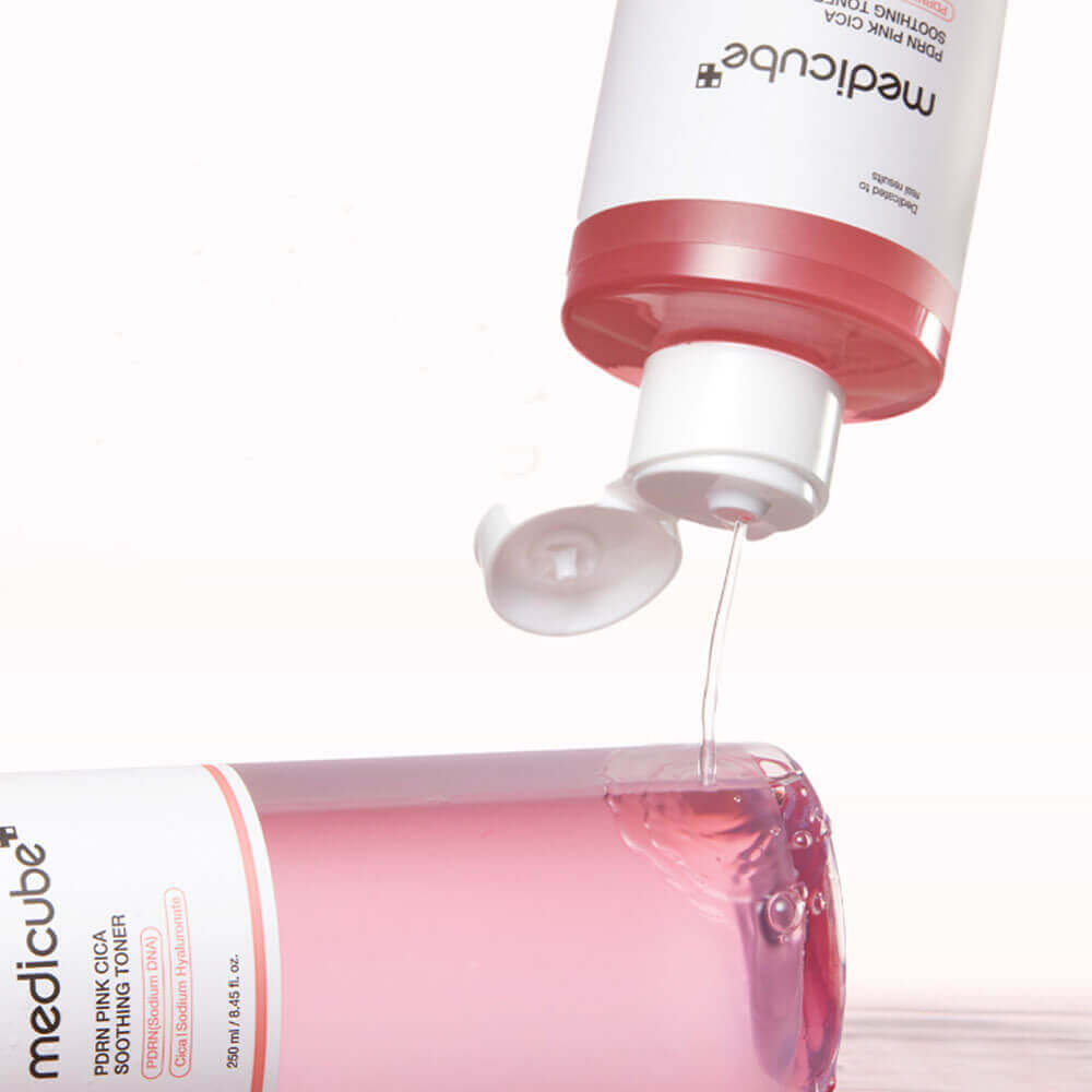 Успокаивающий тонер с ПДРН и центеллой medicube PDRN Pink CICA Soothing Toner