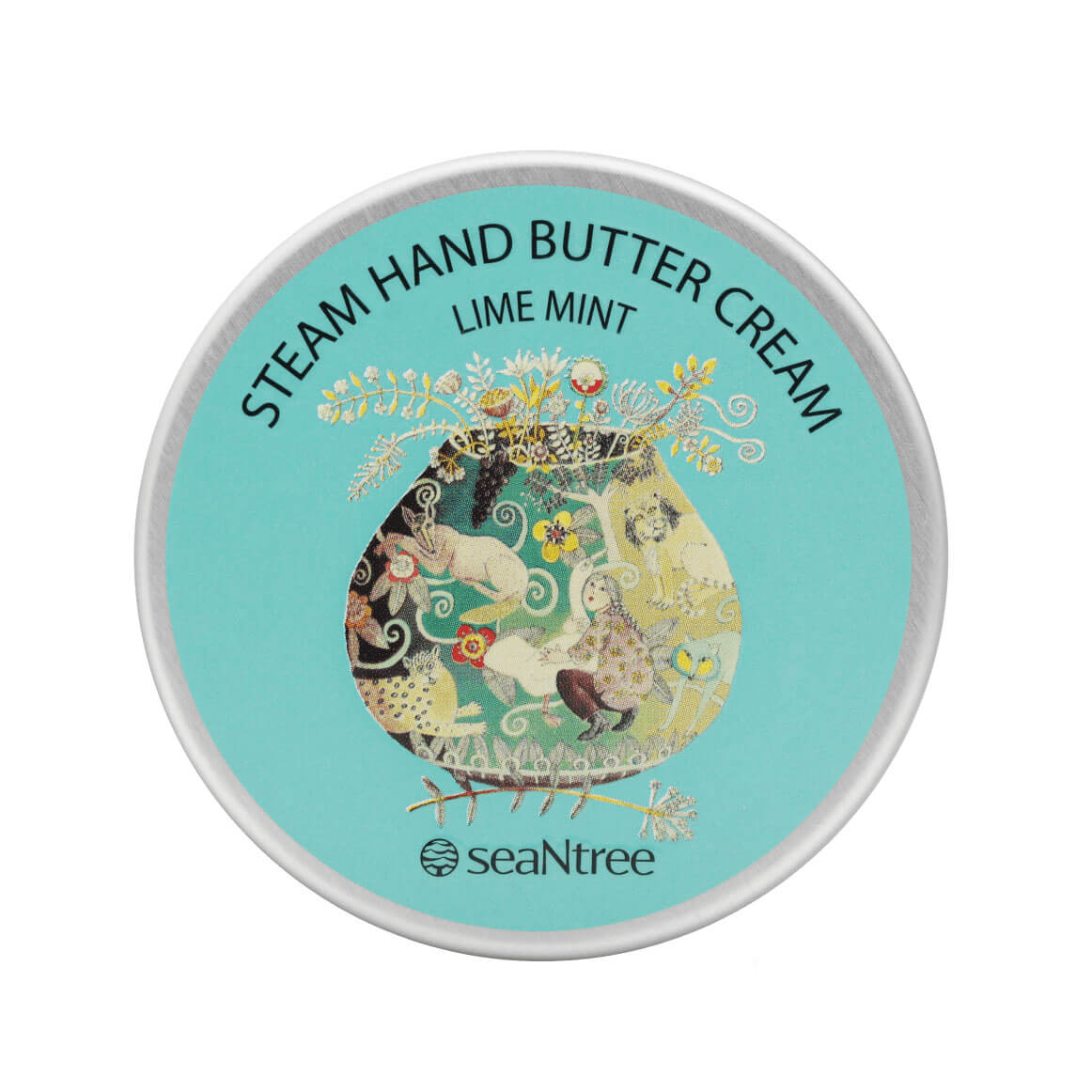 

Паровой крем для рук в баночке с лаймом и мятой SeaNtree Steam Hand Butter Cream Soft Lime Mint