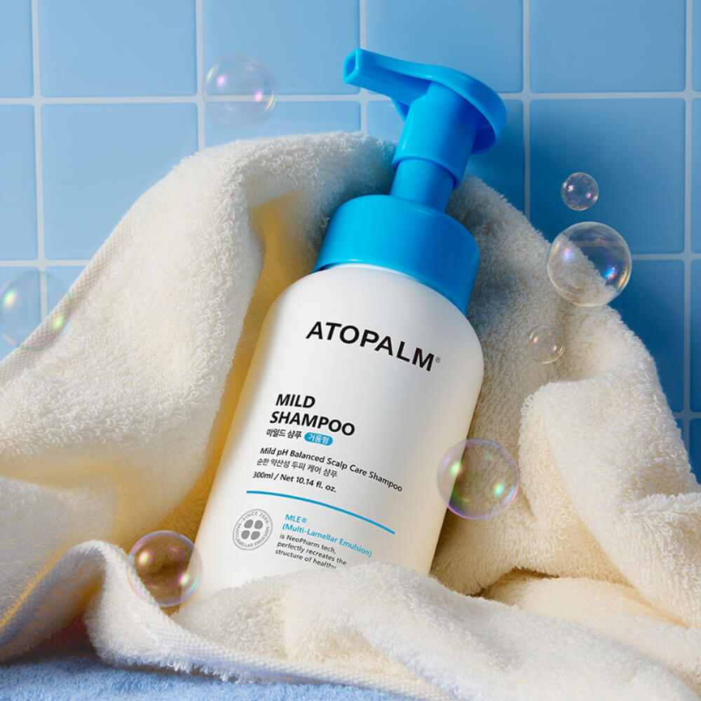 Слабокислотный ламеллярный шампунь Atopalm Mild Shampoo