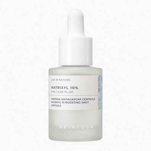 Миниатюра ампулы-бустера с матриксилом SKIN1004 Madagascar Centella Matrixyl 10 Boosting Shot Ampoule 9 мл
