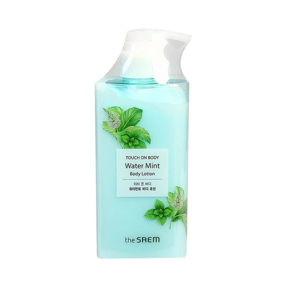 Освежающий лосьон для тела с ментолом The Saem Touch On Body Water Mint Body Lotion