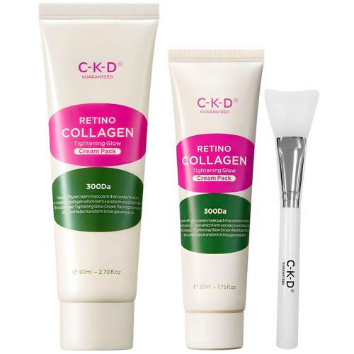 Коллагеновая маска-плёнка для эластичности кожи CKD Retino Collagen Tightening Glow Cream Pack