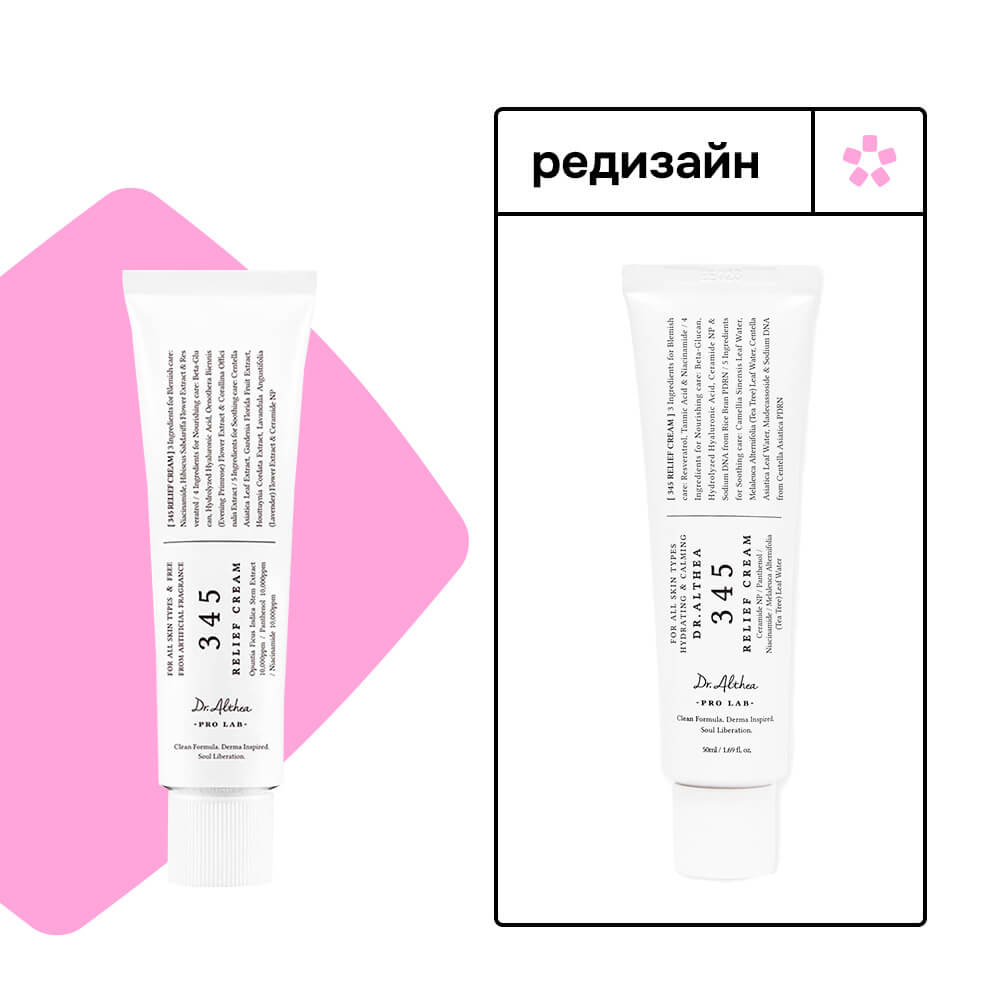 Успокаивающий крем с ресвератролом Dr. Althea 345 Relief Cream