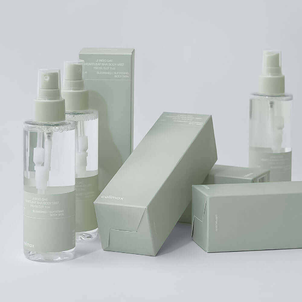 Мист для тела с BHA против акне Celimax Ji Woo Gae Heartleaf BHA Body Mist