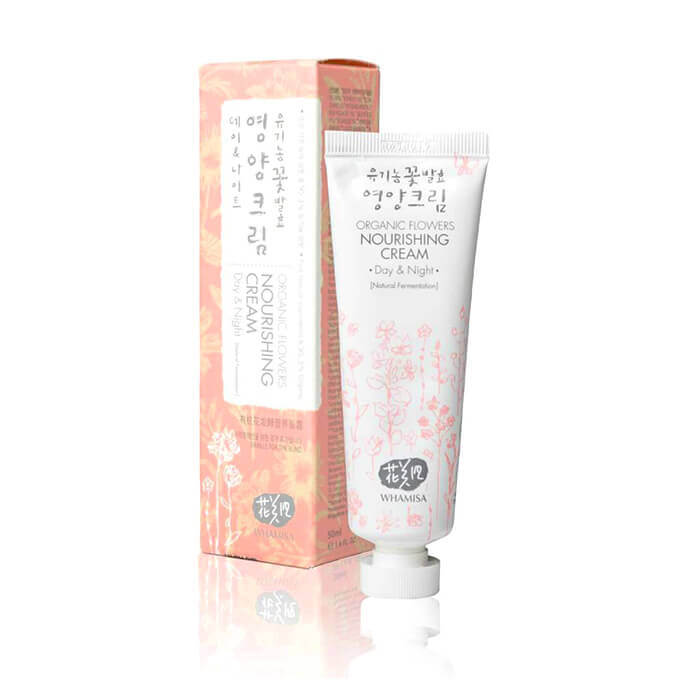 

Питательный крем с натуральными маслами Whamisa Organic Flowers Nourishing Cream Day & Night (Туба)