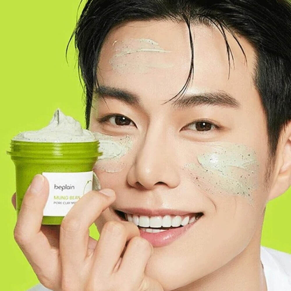 Глиняная маска для сужения пор с бобами маш beplain Mung Bean Pore Clay Mask
