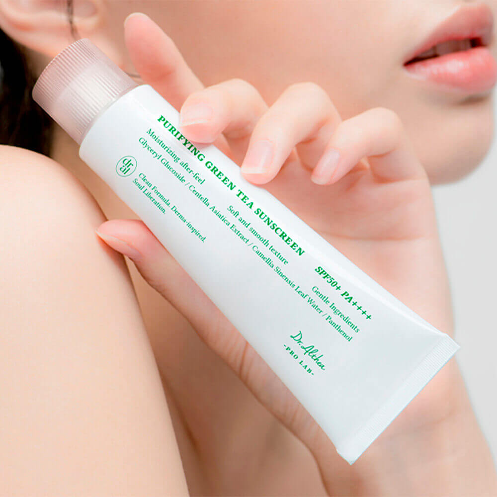 Солнцезащитный крем для проблемной кожи Dr. Althea Purifying Green Tea Sunscreen SPF 50+PA++++
