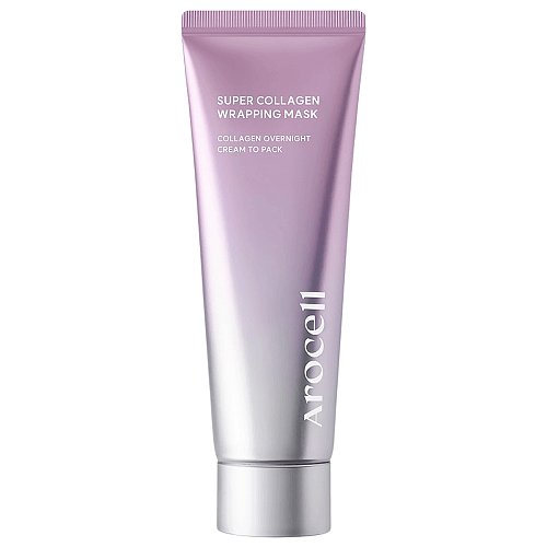 Коллагеновая маска-плёнка для сияния кожи Arocell Super Collagen Wrapping Mask