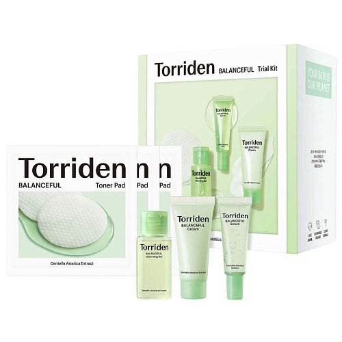 Набор миниатюр с центеллой Torriden Balanceful Trial Kit