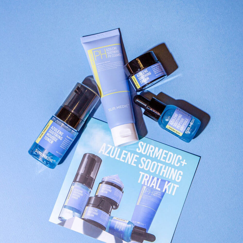 Набор миниатюр с азуленом SUR.MEDIC+ Azulene Trial Kit