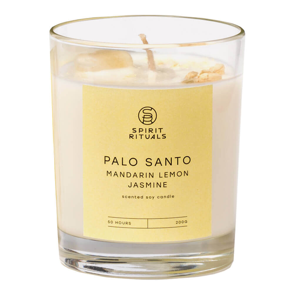 Соевая свеча с эфирным маслом пало санто Spirit Rituals Palo Santo Scented Soy Candle - 200 г