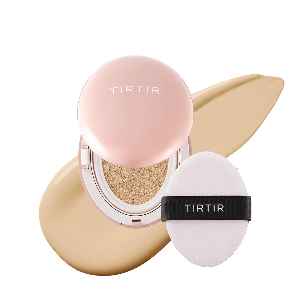 Стойкий мини-кушон с матовым финишем TIRTIR Mask Fit All Cover Cushion Mini 21W Natural Ivory