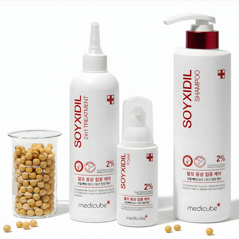 Шампунь против выпадения с соей medicube Soyxidil Shampoo
