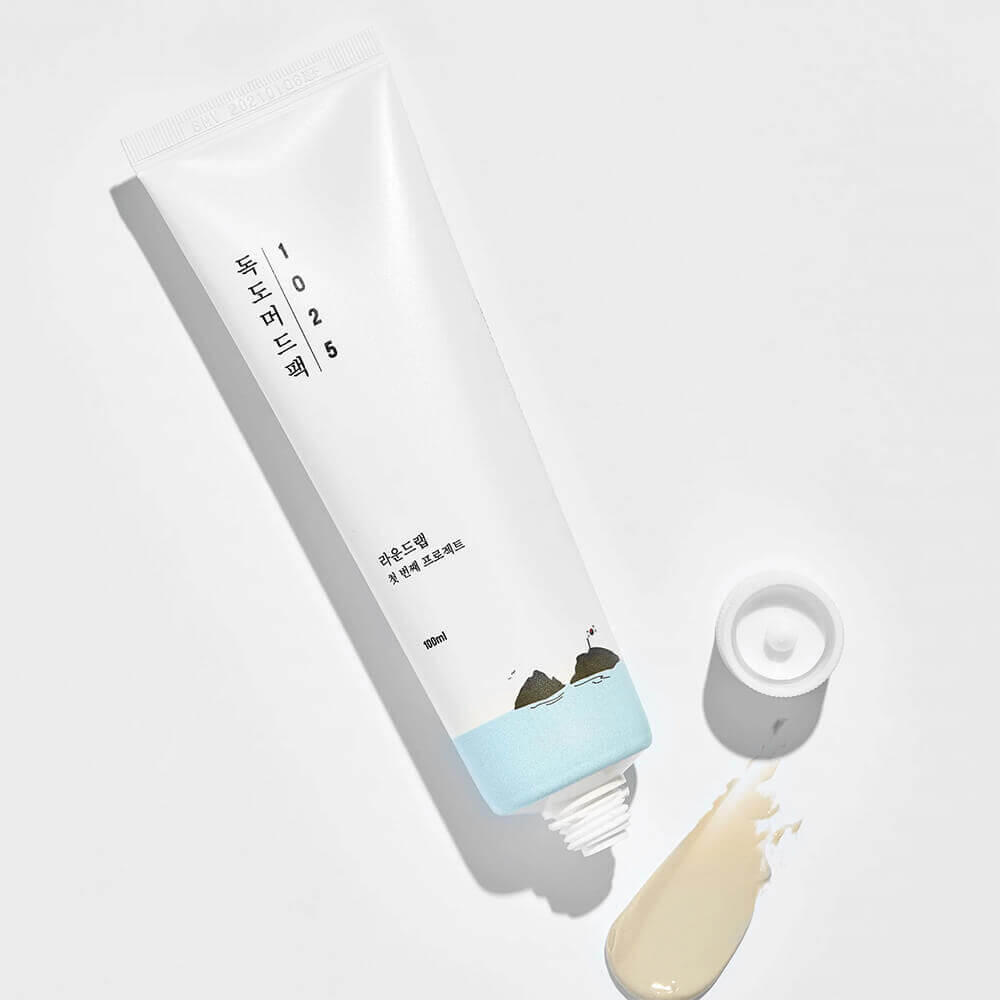 Очищающая глиняная маска с морской водой Round Lab 1025 Dokdo Mud Pack 