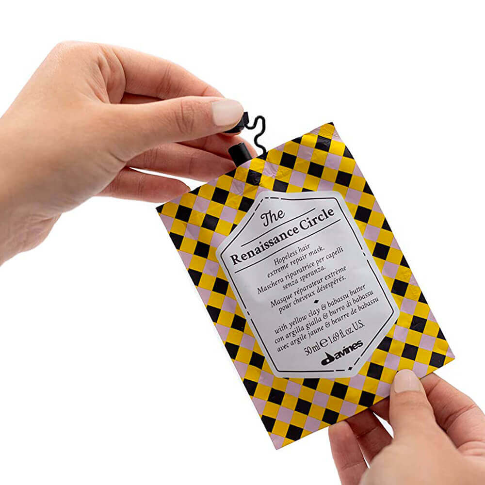 Восстанавливающая маска для повреждённых волос Davines The Renaissance Circle