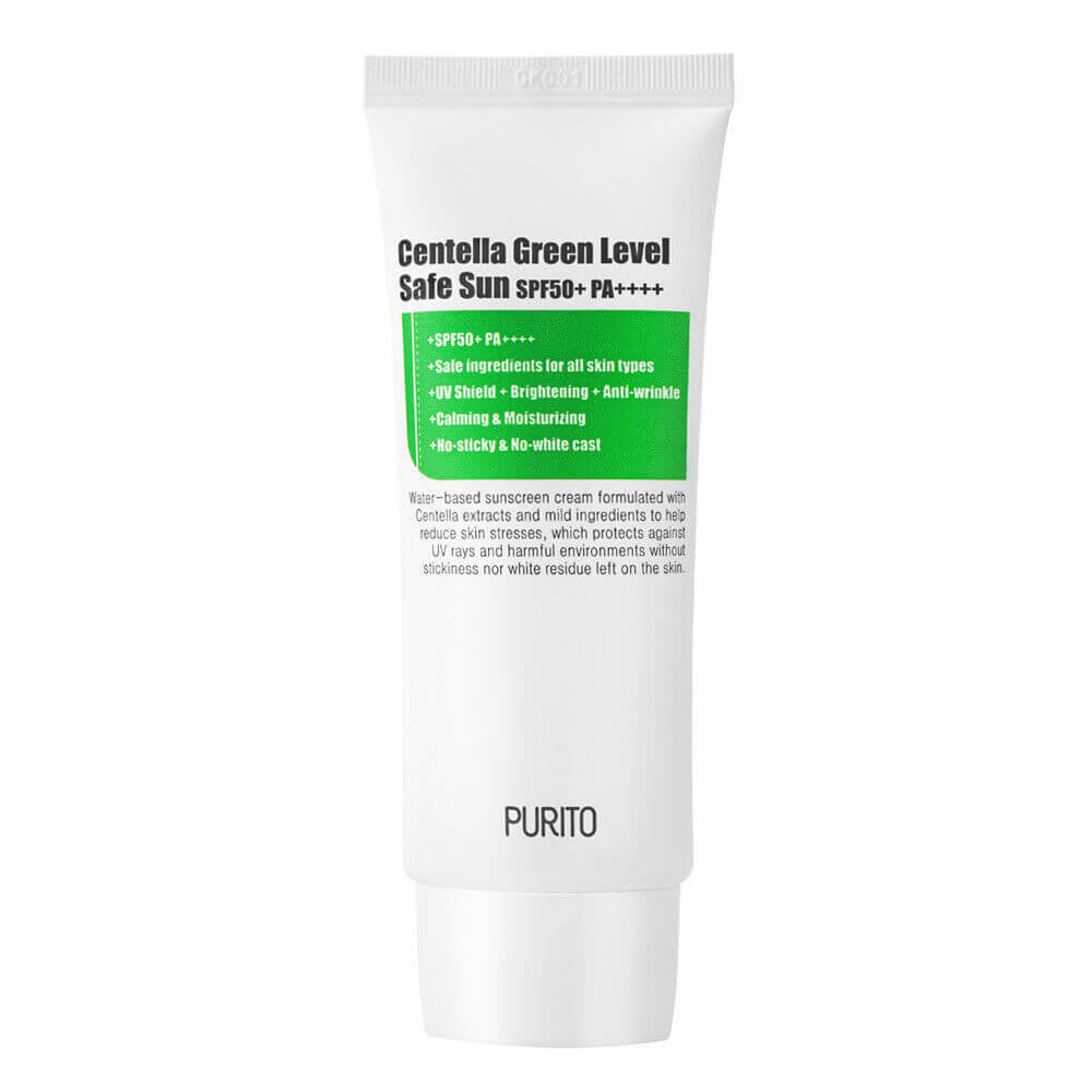 Солнцезащитный крем для чувствительной кожи Purito Centella Green Sun Level Safe SPF50+PA++++