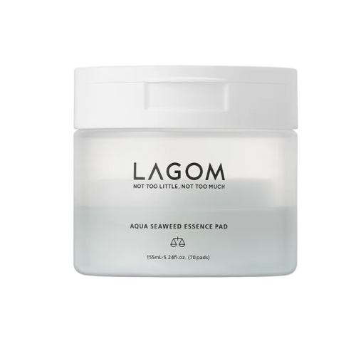Увлажняющие пэды с морскими водорослями Lagom Aqua Seaweed Essence Pad