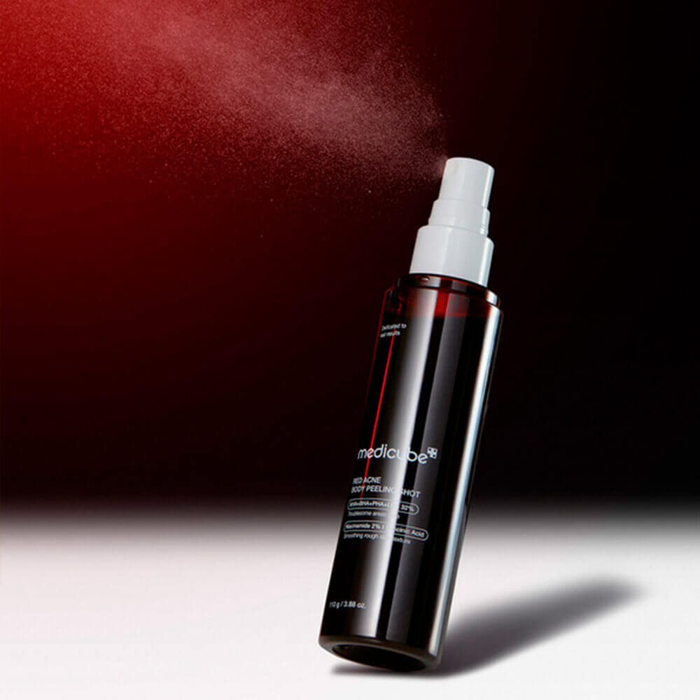 Кислотный пилинг-мист для тела medicube Red Acne Body Peeling Shot 2.0