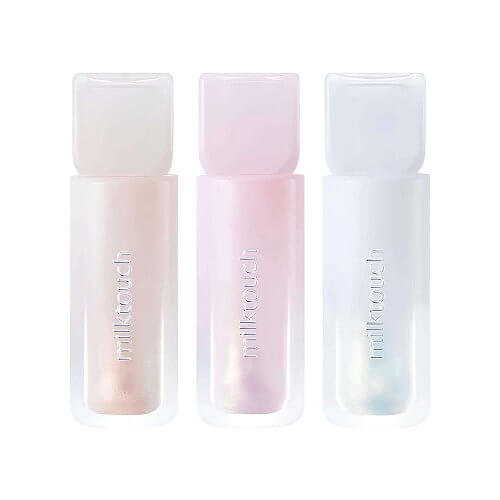 Блеск для губ с мерцающим шиммером Milk Touch Dew Stain Sheer Aurora Gloss