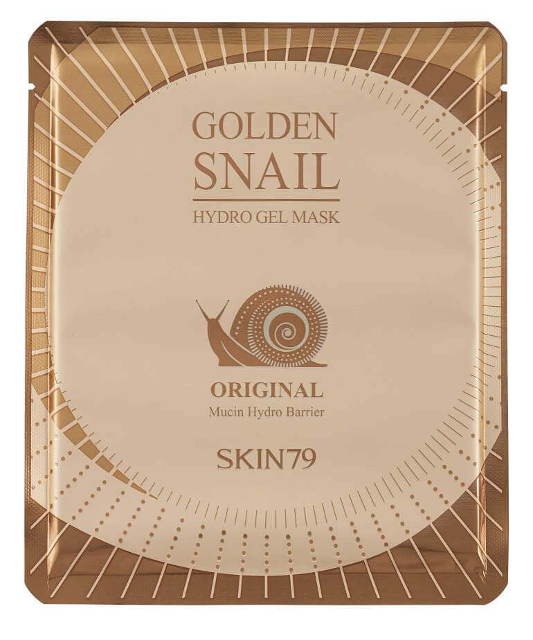 

Гидрогелевая маска с улиточным муцином и золотом Skin79 Golden Snail Gel Mask