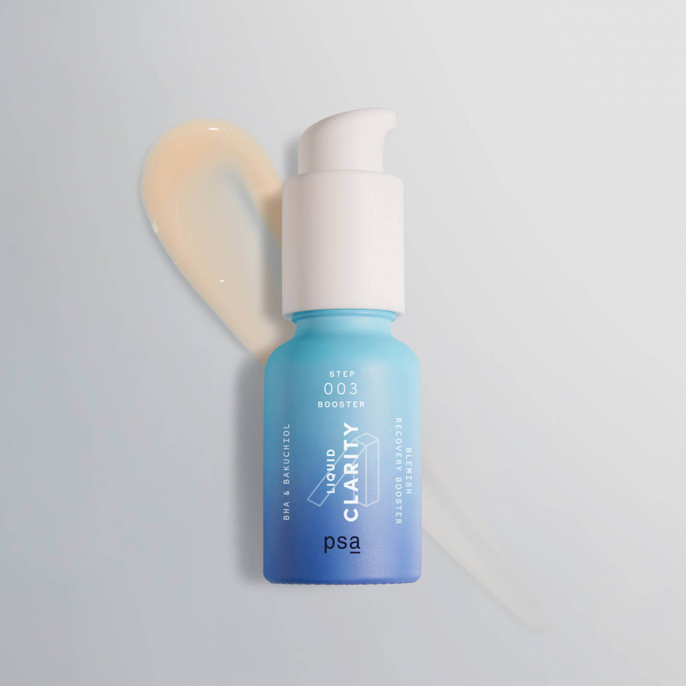 Сыворотка против акне с бакучиолом PSA Liquid Clarity BHA & Bakuchiol Blemish Recovery Booster