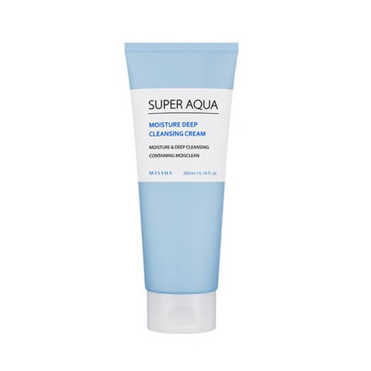 

Очищающий крем для лица Missha Super Aqua Moisture Deep Cleansing Cream